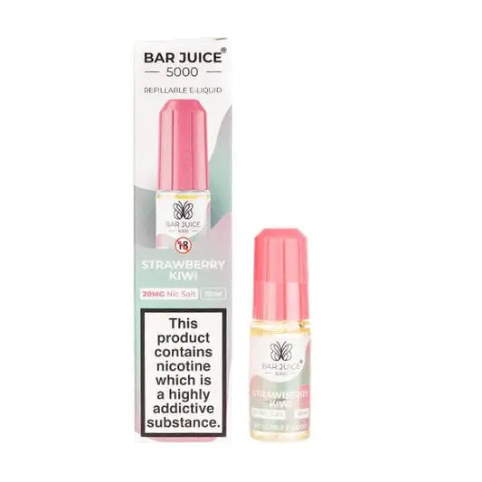 Bar Juice 5000 Strawberry Kiwi Nic Salt E-Liquid 10ml | 10 for £12
