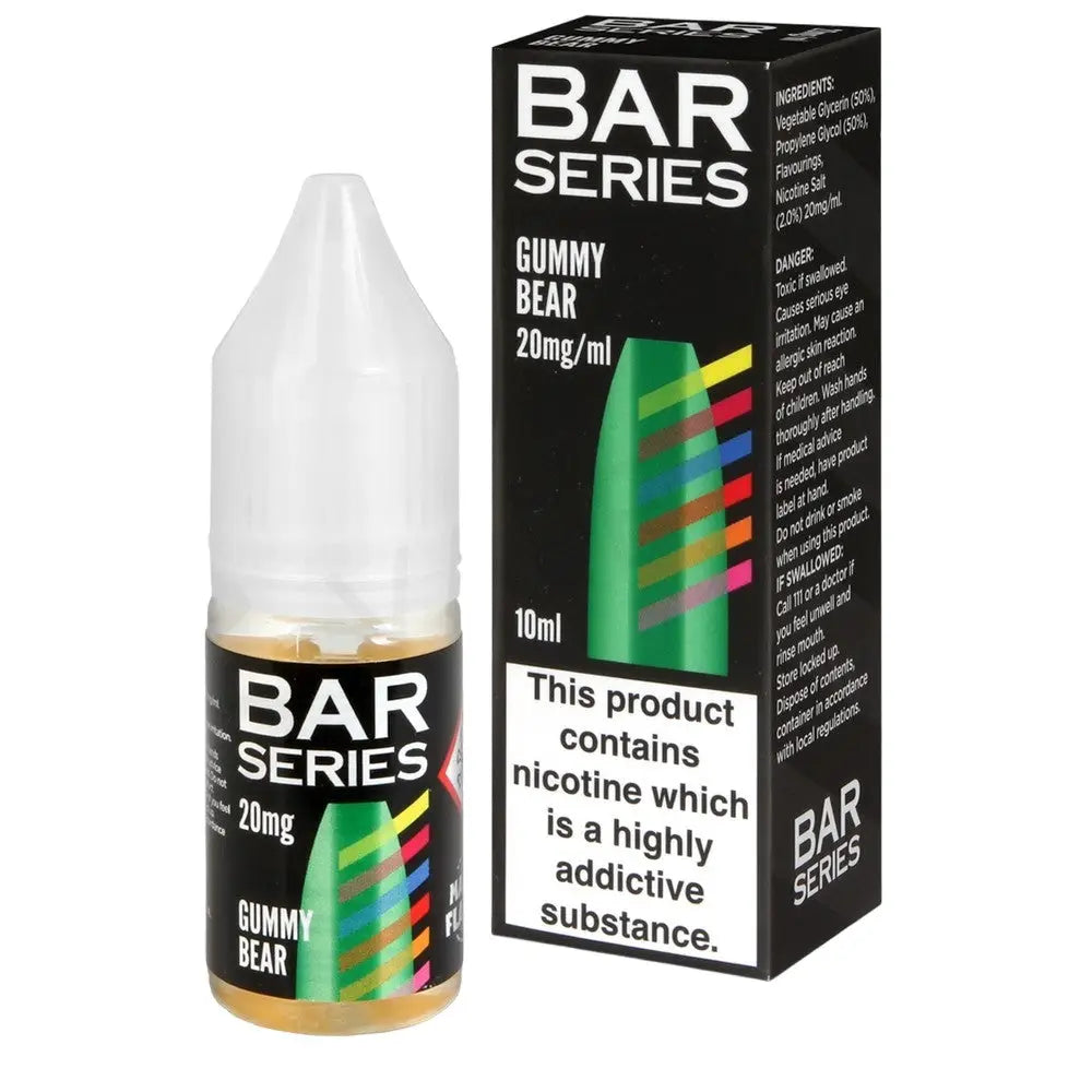 Bar Series - Gummy Bear Nic Salt E-liquid 10ml - 20mg