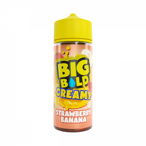Big Bold Creamy Strawberry Banana 100ml Shortfill E-Liquid
