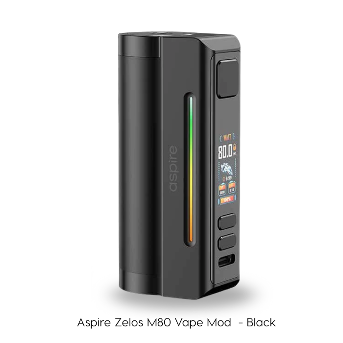 Aspire Zelos M80 Full Black 80W vape mod