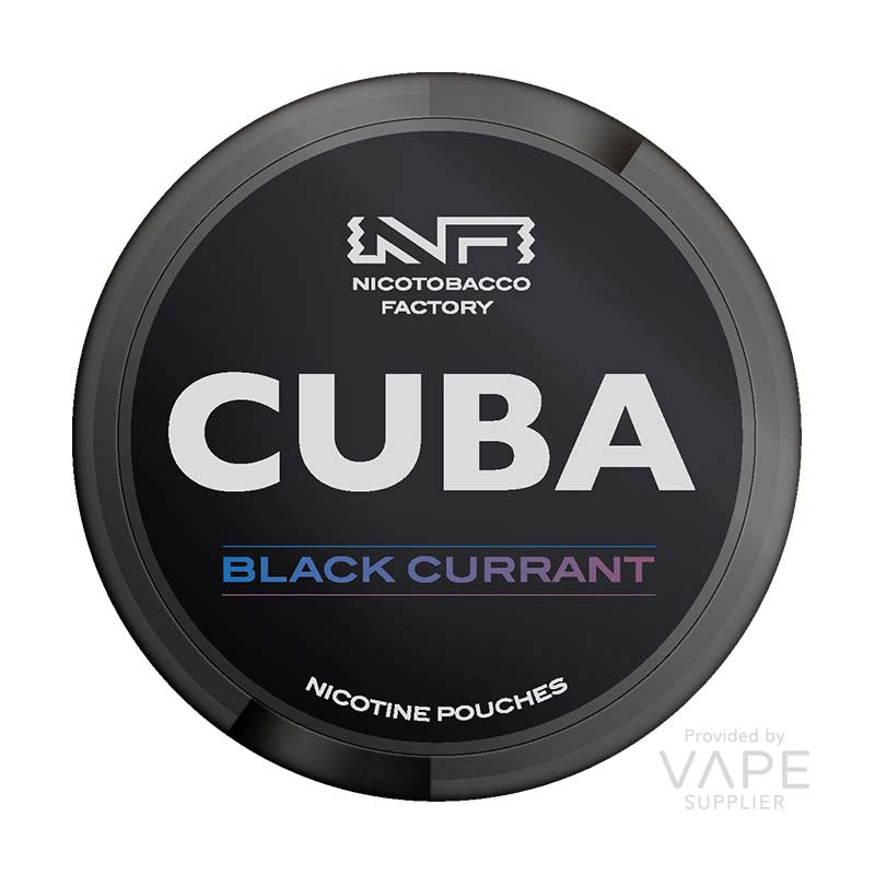 Cuba Black Blackcurrant Nicotine Pouches