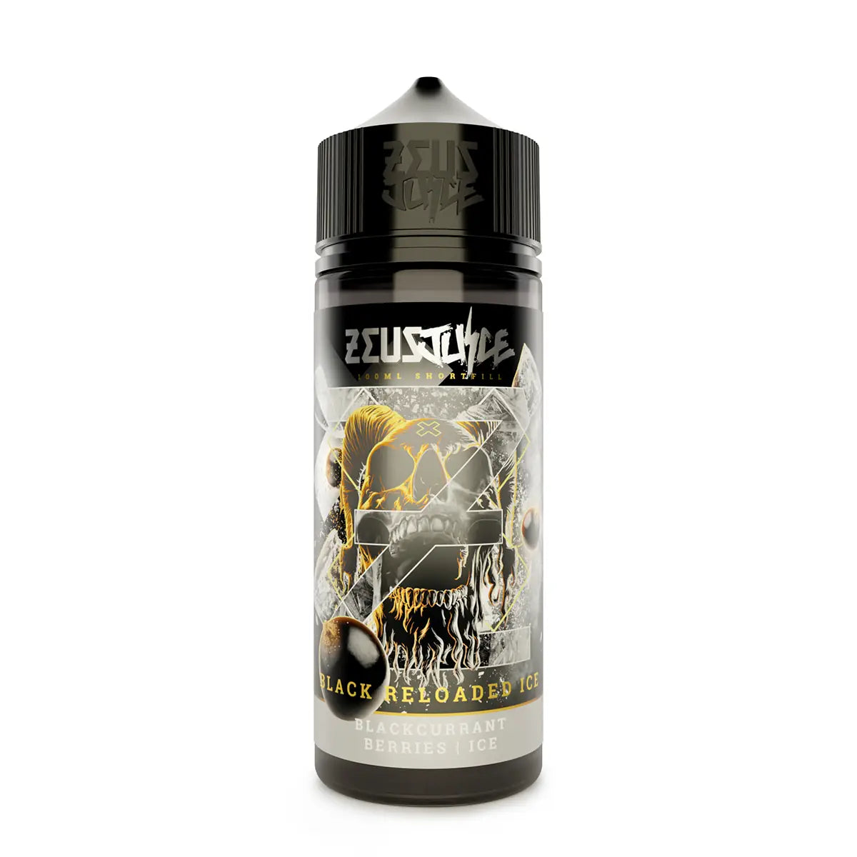 Zeus Juice Black Reloaded Ice 100ml Shortfill E-Liquid – 0mg