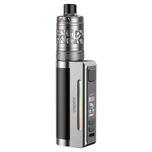 Aspire Zelos M80 Black and Silver 80W vape kit