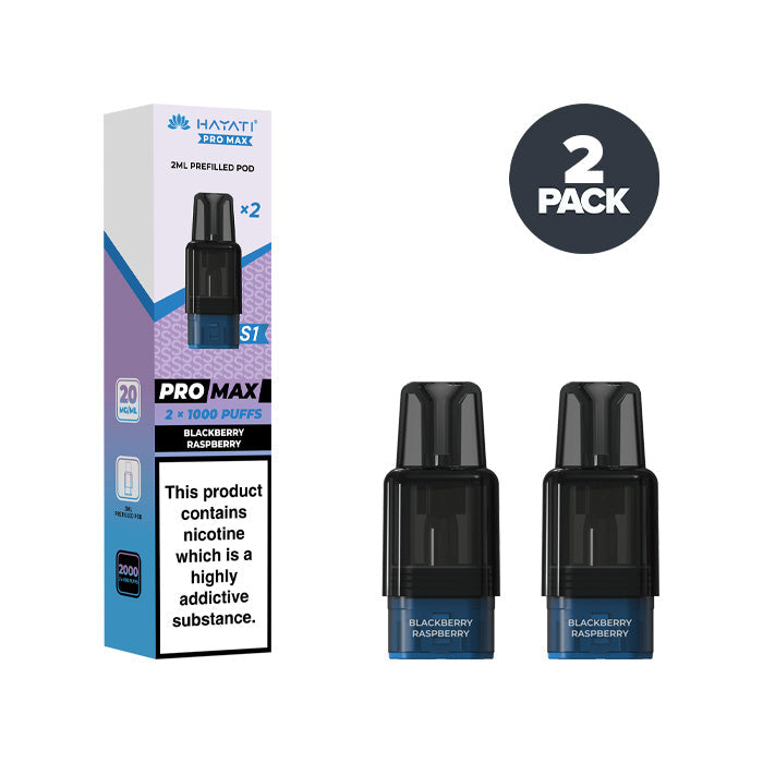 Blackberry Raspberry Hayati Pro Max S1 Prefilled Pods