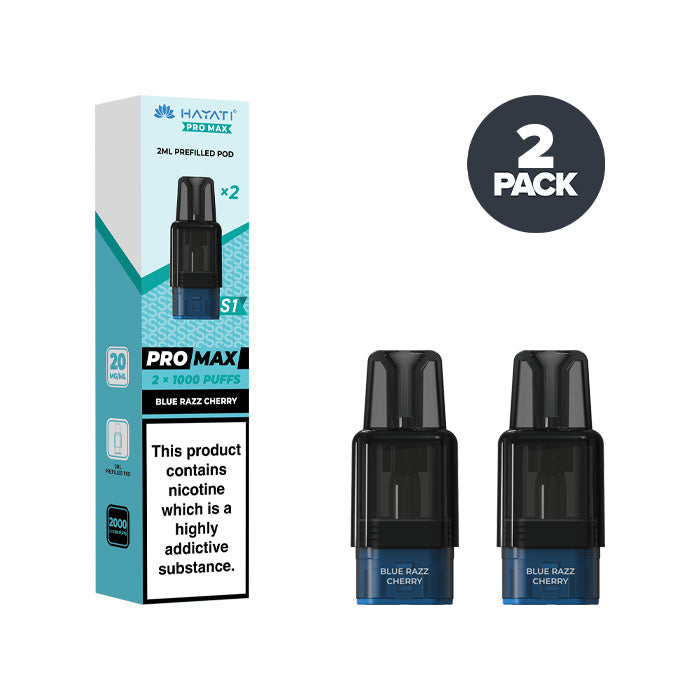 Blue Razz Cherry Hayati Pro Max S1 Prefilled Pods