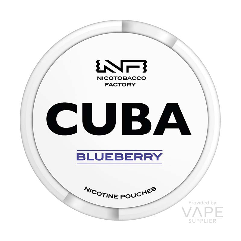 Cuba White Blueberry Nicotine Pouches