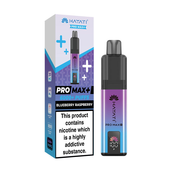 Hayati Pro Max Plus 6000 Prefilled Pod Kit - Blueberry Raspberry