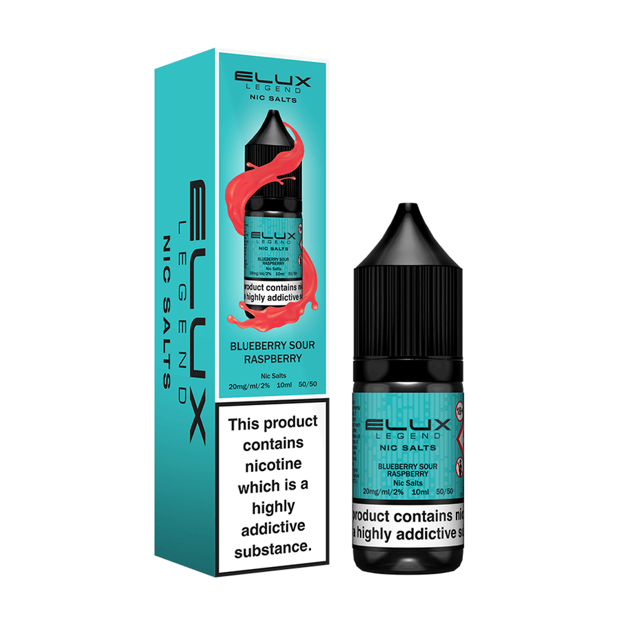 ELUX Legend Blueberry Sour Raspberry 20mg nic salt e-liquid 10ml