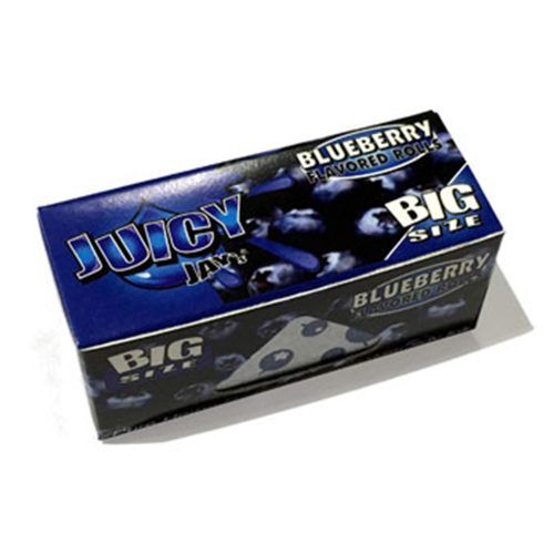Juicy Jay's Blueberry flavoured 5 metre rolling paper roll