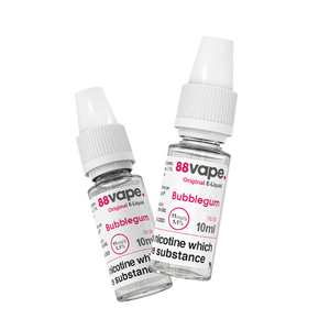 88Vape Bubblegum Nic Salt E-liquid 10ml - 11mg