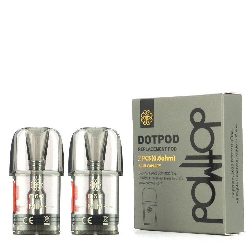 Dotmod DotPod Nano Refillable Replacement Pods (Pack of 2) sealed product pack