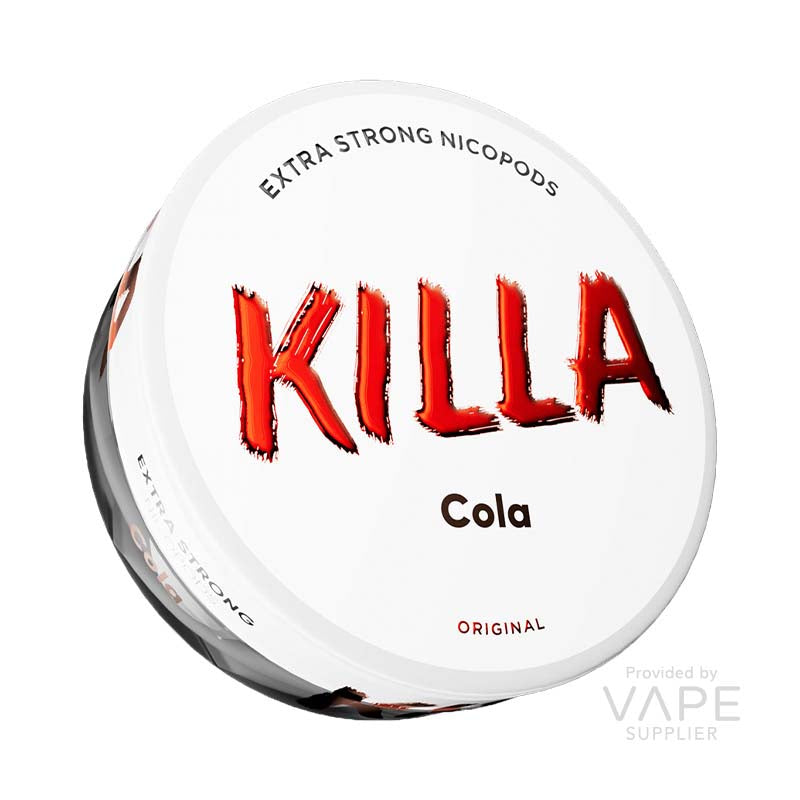 Killa Cola Nicotine Pouches – 16.5mg/g (13.2mg per pouch)