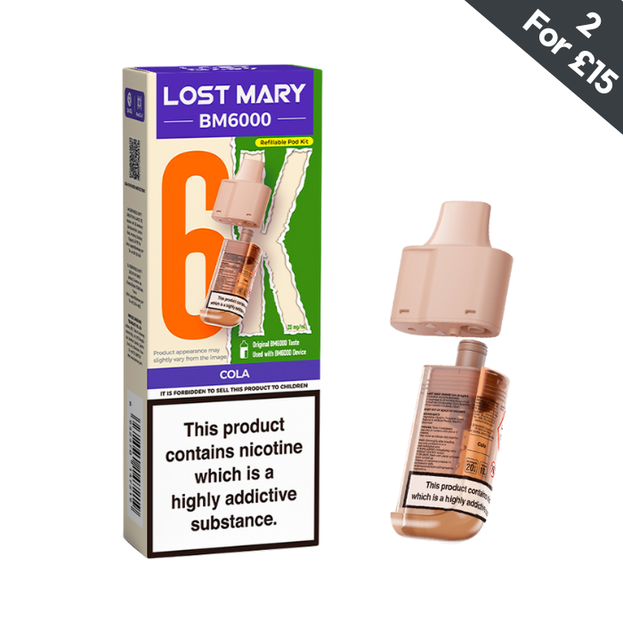 Lost Mary BM6000 Replacement Pods 20mg