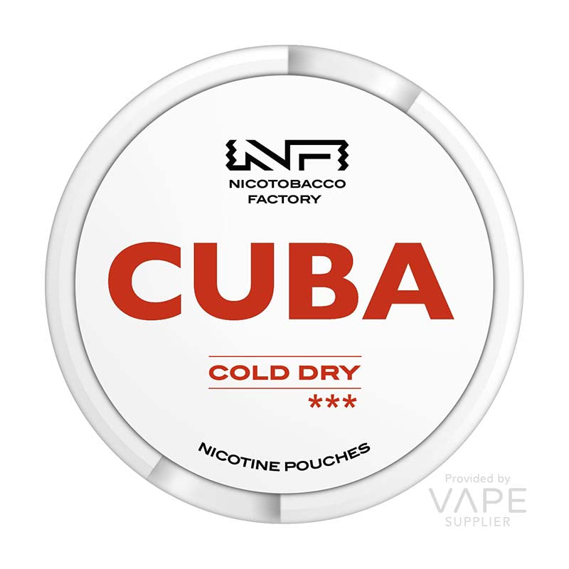 Cuba White Cold Dry Nicotine Pouches