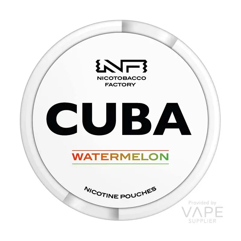 Cuba White Watermelon Nicotine Pouches – 16mg/g (11.2mg per pouch)