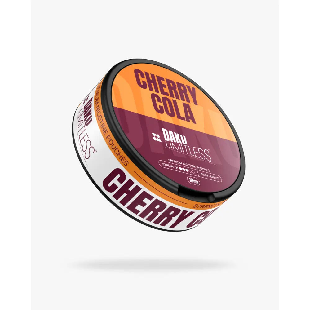 Daku Limitless Cherry Cola Nicotine Pouches – 10mg per pouch (14.3mg/g)