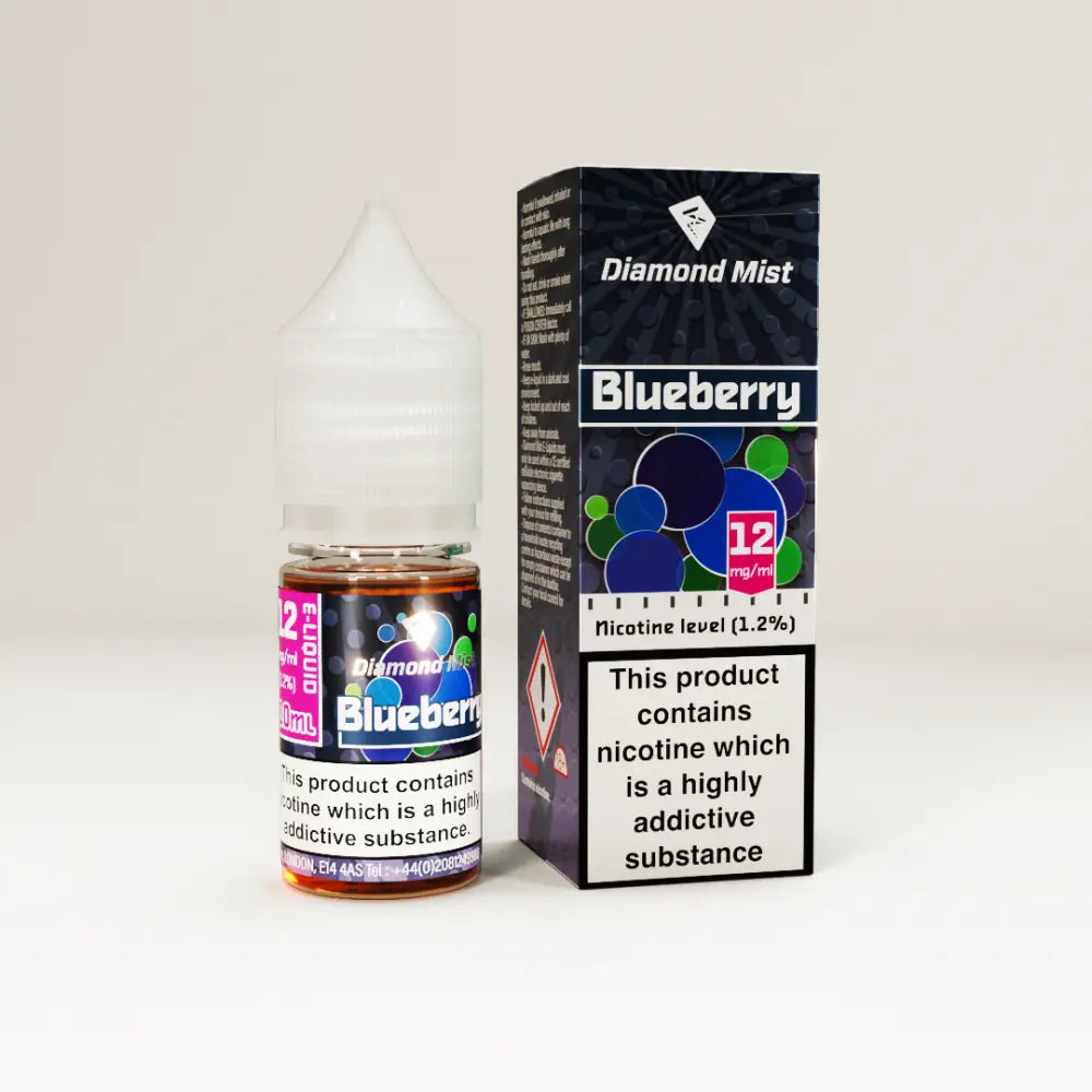 Diamond Mist Blueberry E-Liquid 10ml | 10 for £15