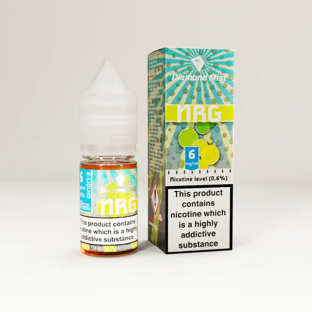 Diamond Mist Energy Drink e-liquid 10ml 6mg bottle
