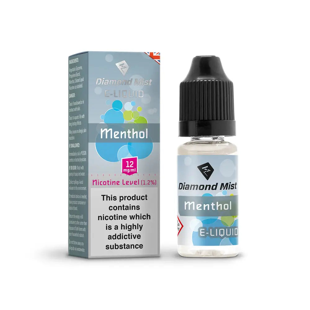 Diamond Mist Menthol E-Liquid 10ml | 10 for £15