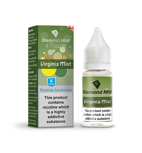 Diamond Mist Virginia Mist Tobacco E-Liquid 10ml