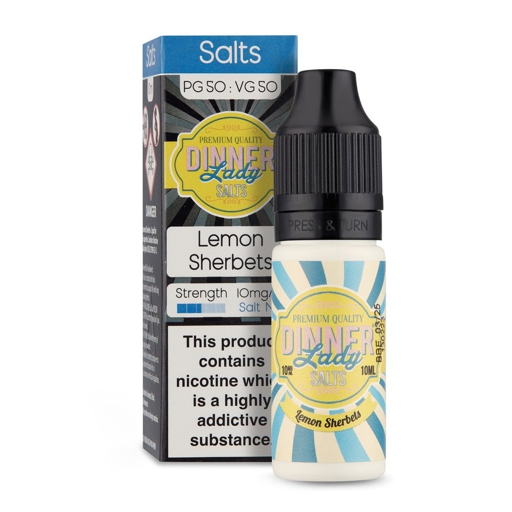 Dinner Lady Caramel Tobacco Nic Salt E-liquid 10ml - 10mg Dinner Lady Caramel Tobacco Nic Salt E-liquid 10ml - 10mg