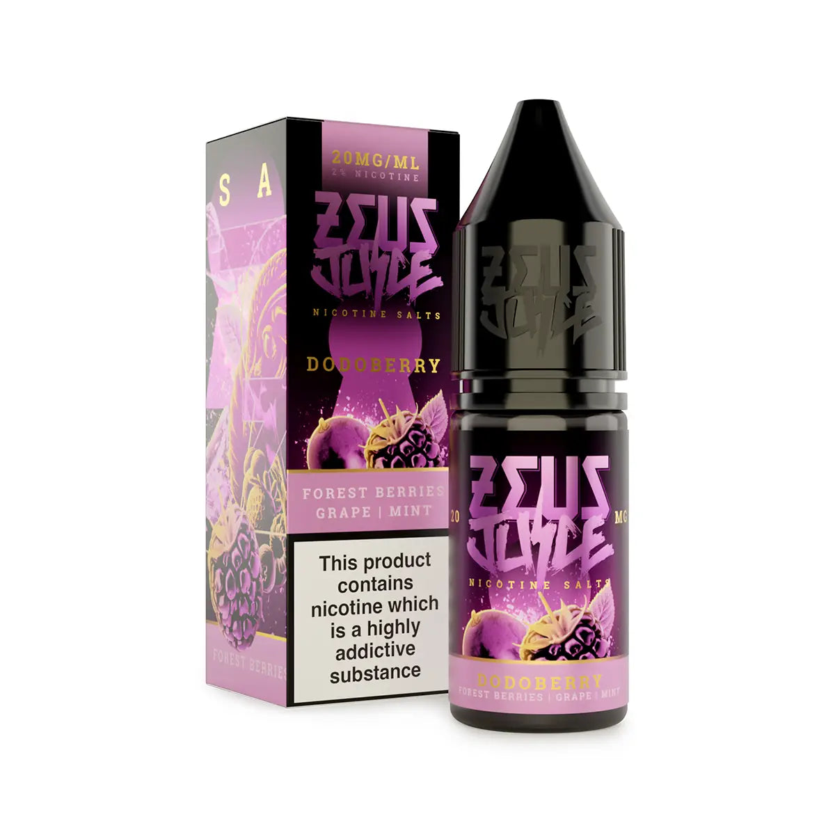 Zeus Juice Dodoberry Nic Salt E-Liquid 10ml