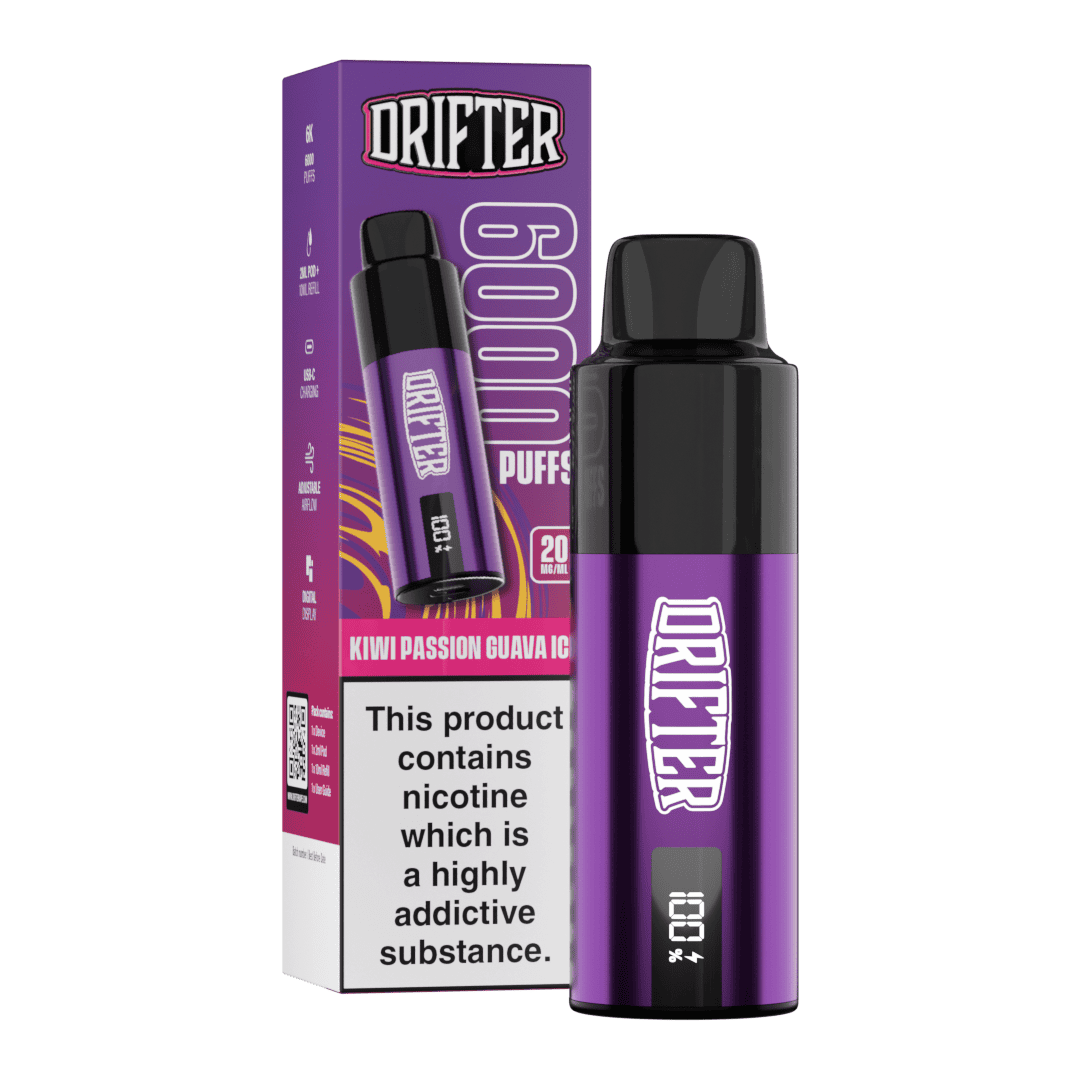 Drifter 6K Prefilled Pod Kit - Kiwi Passion Guava Ice