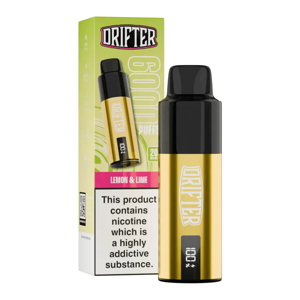 Drifter 6K Prefilled Pod Kit – 6000 Puffs