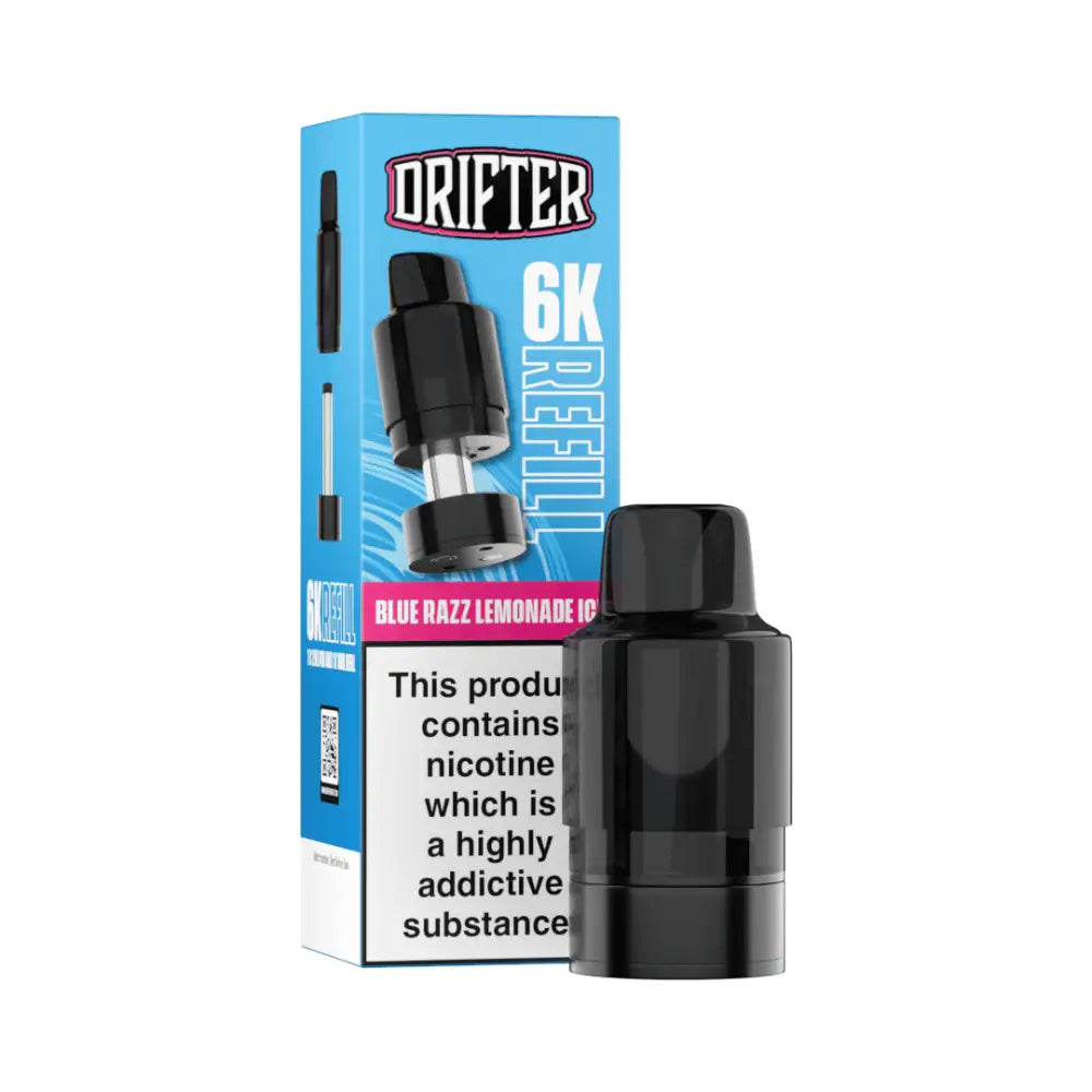 Drifter 6K Prefilled Pod & Refill – 6000 Puffs