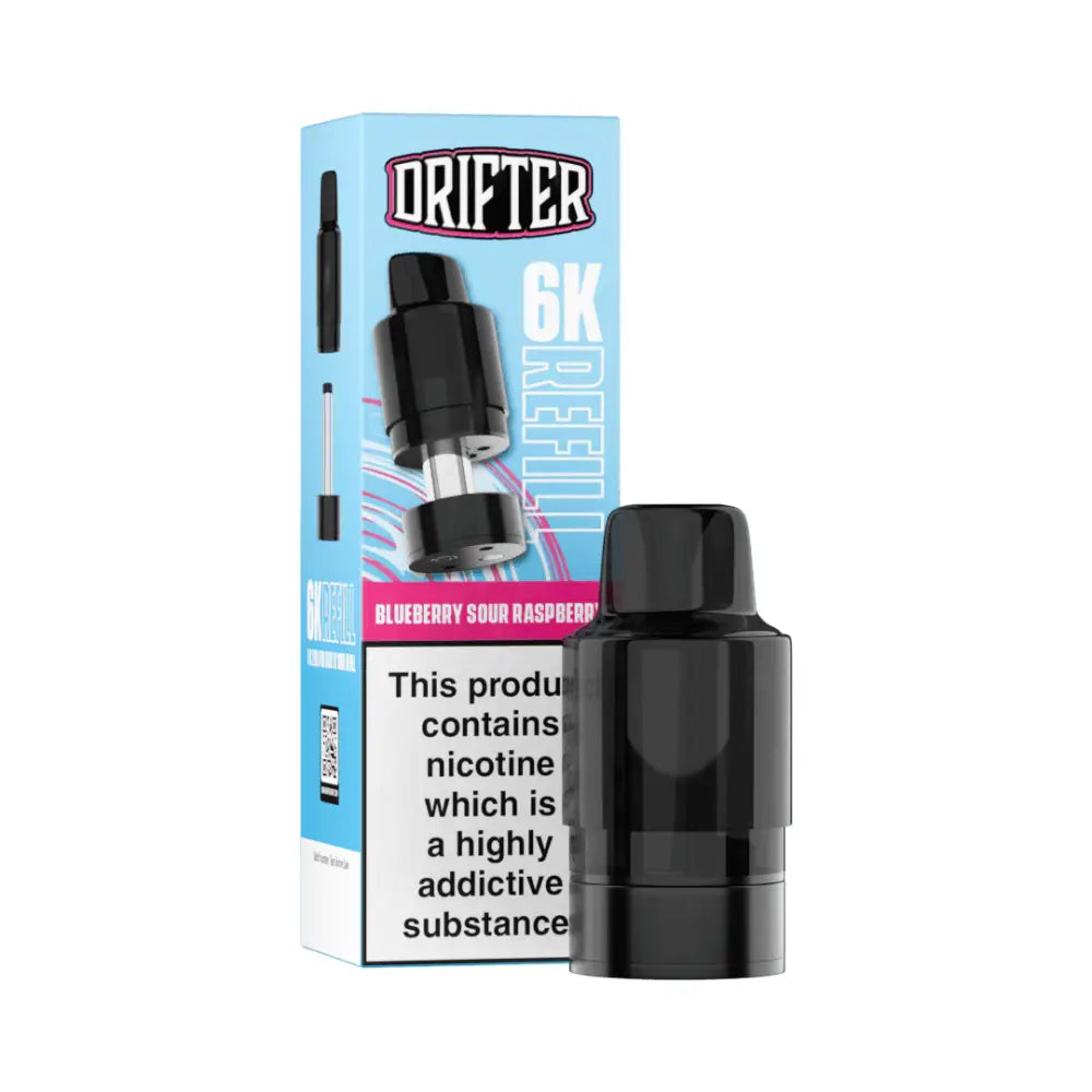 Drifter 6K Prefilled Pod & Refill – 6000 Puffs
