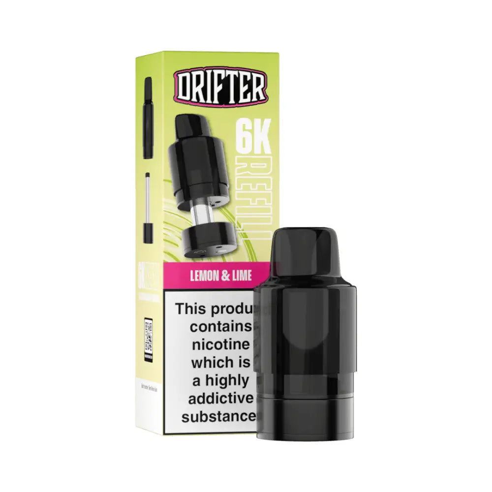 Drifter 6K Prefilled Pod & Refill – 6000 Puffs