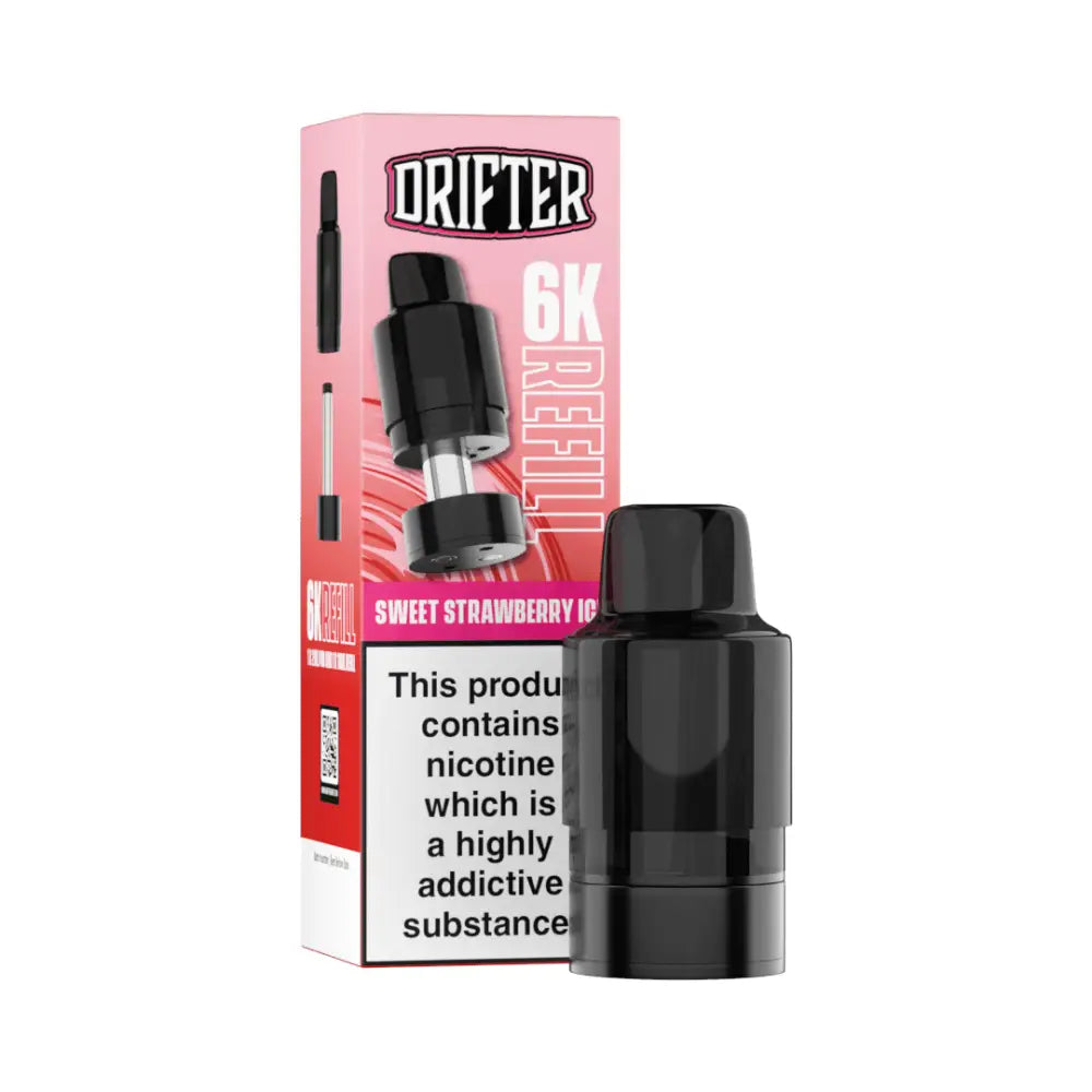 Drifter 6K Prefilled Pod & Refill – 6000 Puffs