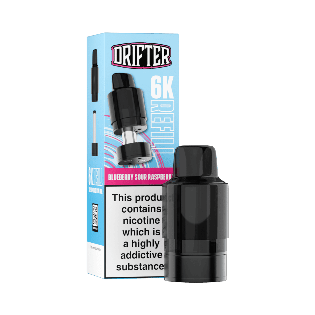 Drifter 6K Prefilled Pod & Refill - Blueberry Sour Raspberry