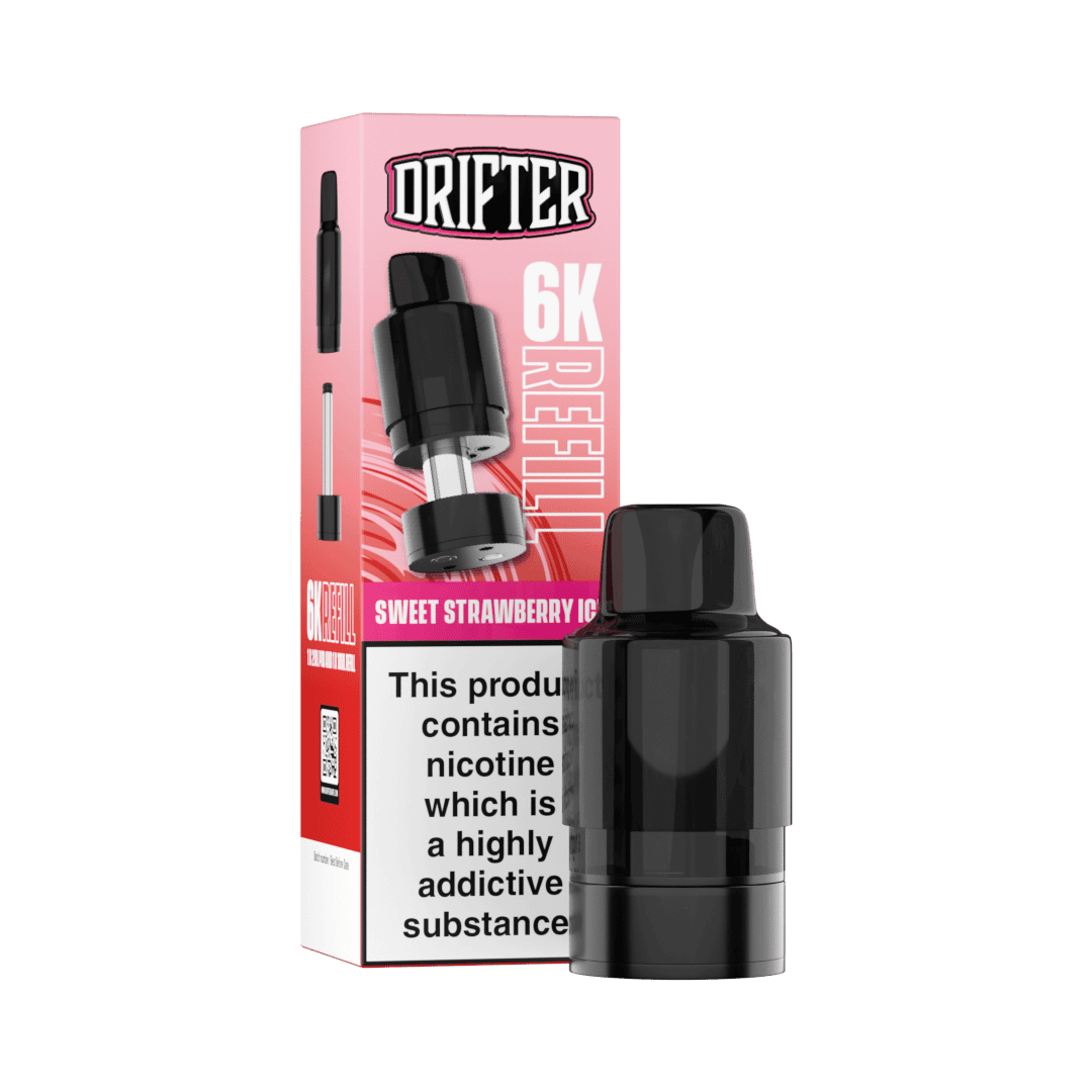 Drifter 6K Prefilled Pod & Refill - Sweet Strawberry Ice