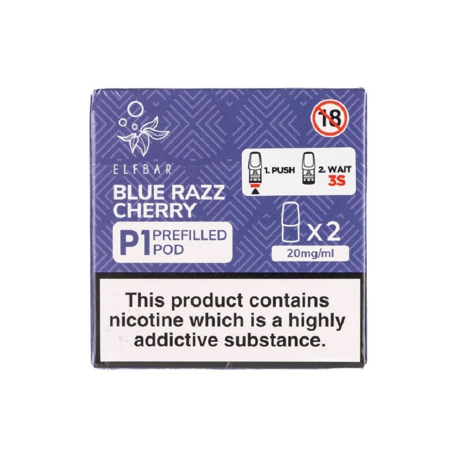 Elf Bar Mate 500 P1 Prefilled Pods 20mg 2ml (Pack of 2)