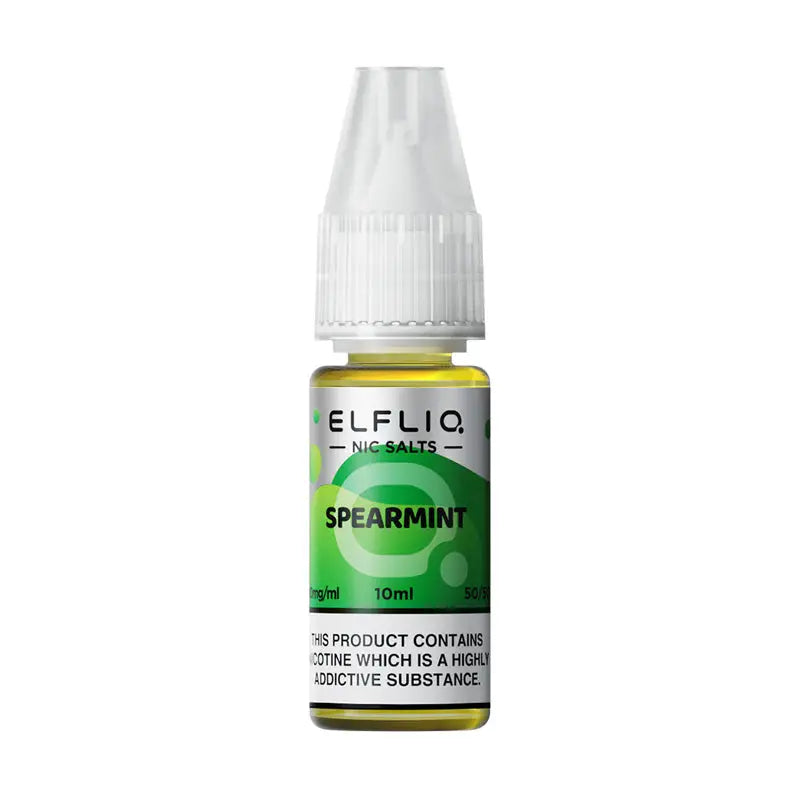 ELFLIQ Spearmint Nic Salt E-Liquid 10ml | 10 for £12