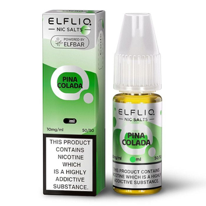 ELFLIQ Pina Colada nic salt e-liquid 10ml 10mg