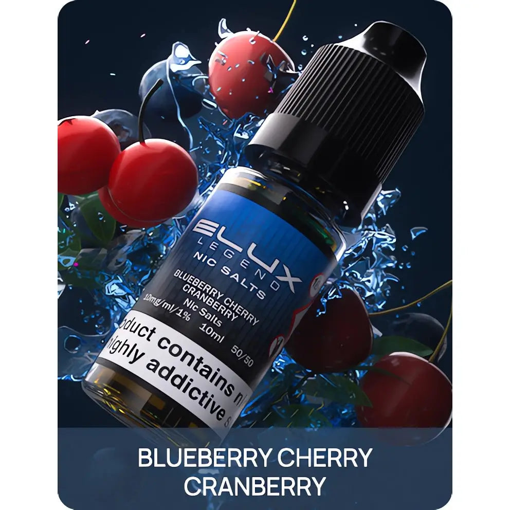 ELUX Legend Nic Salts – Blueberry Cherry Cranberry 10ml | 10 for £12