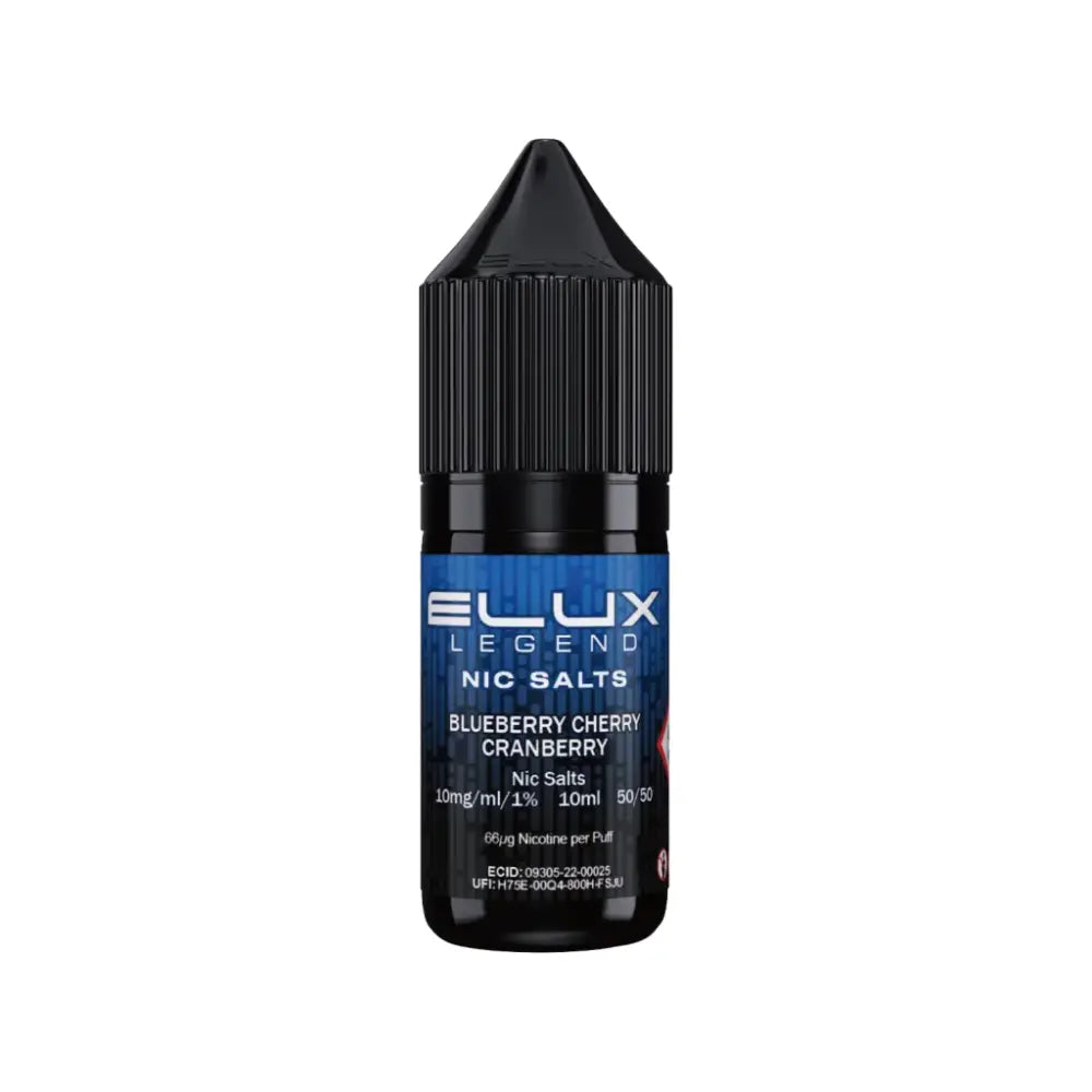 ELUX Legend Nic Salts – Blueberry Cherry Cranberry 10ml | 10 for £12