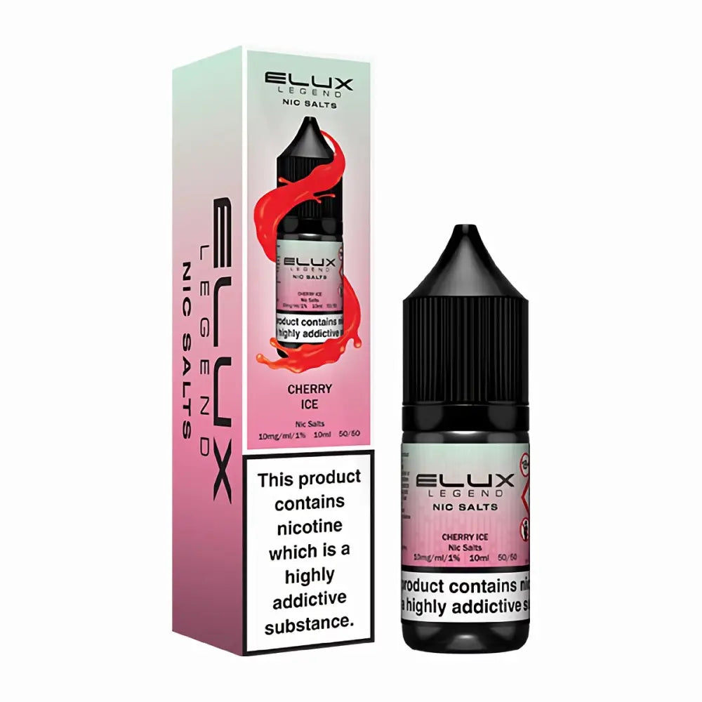 ELUX Legend Nic Salts – Cherry Ice 10ml | 10 for £12
