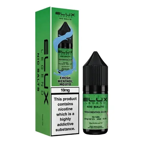 ELUX Legend Fresh Menthol Mojito 10mg nic salt e-liquid 10ml