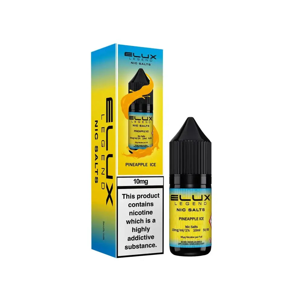 ELUX Legend Pineapple Ice 10mg nic salt e-liquid 10ml