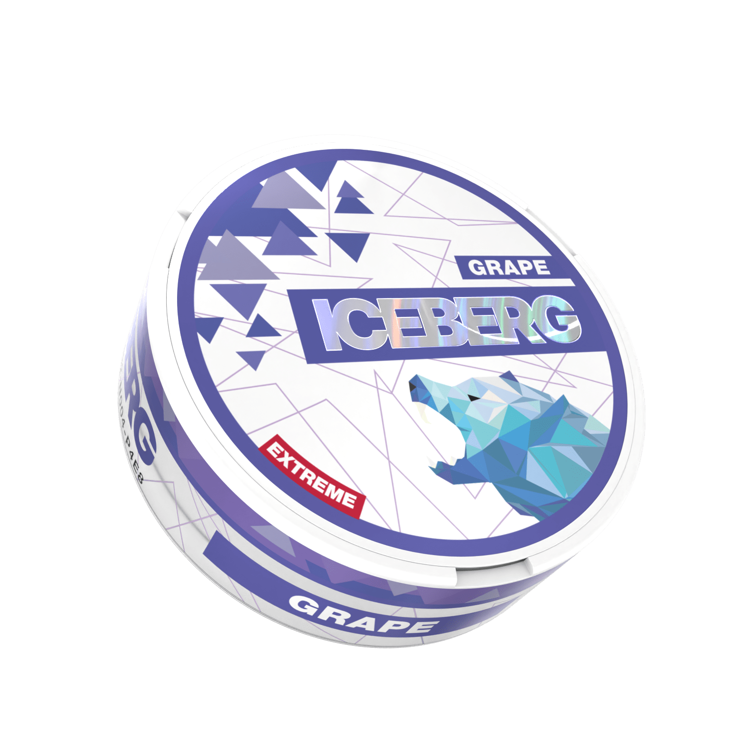 ICEBERG Extreme Grape Nicotine Pouches – Extreme – 50mg/g (35mg per pouch) – 20 pouches