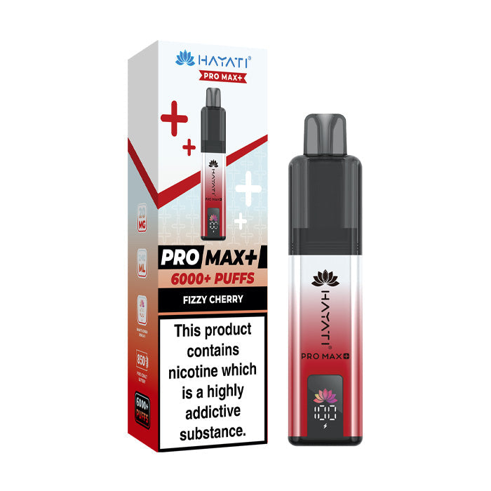 Hayati Pro Max Plus 6000 Prefilled Pod Kit - Fizzy Cherry