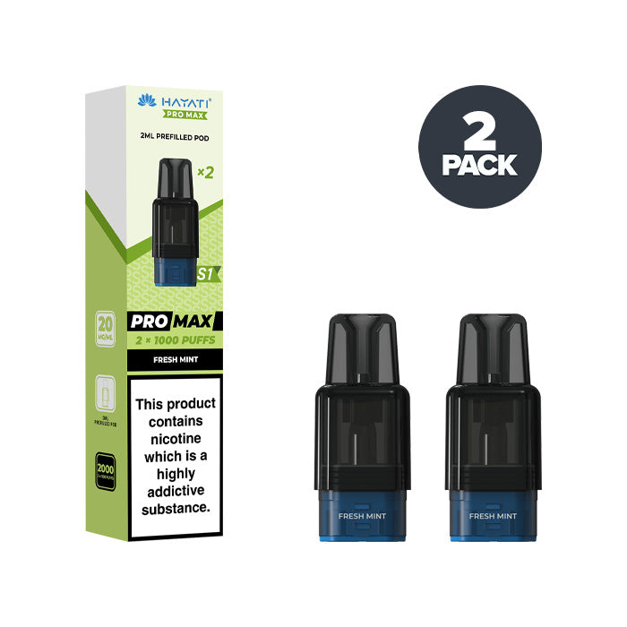 Fresh Mint Hayati Pro Max S1 Prefilled Pods