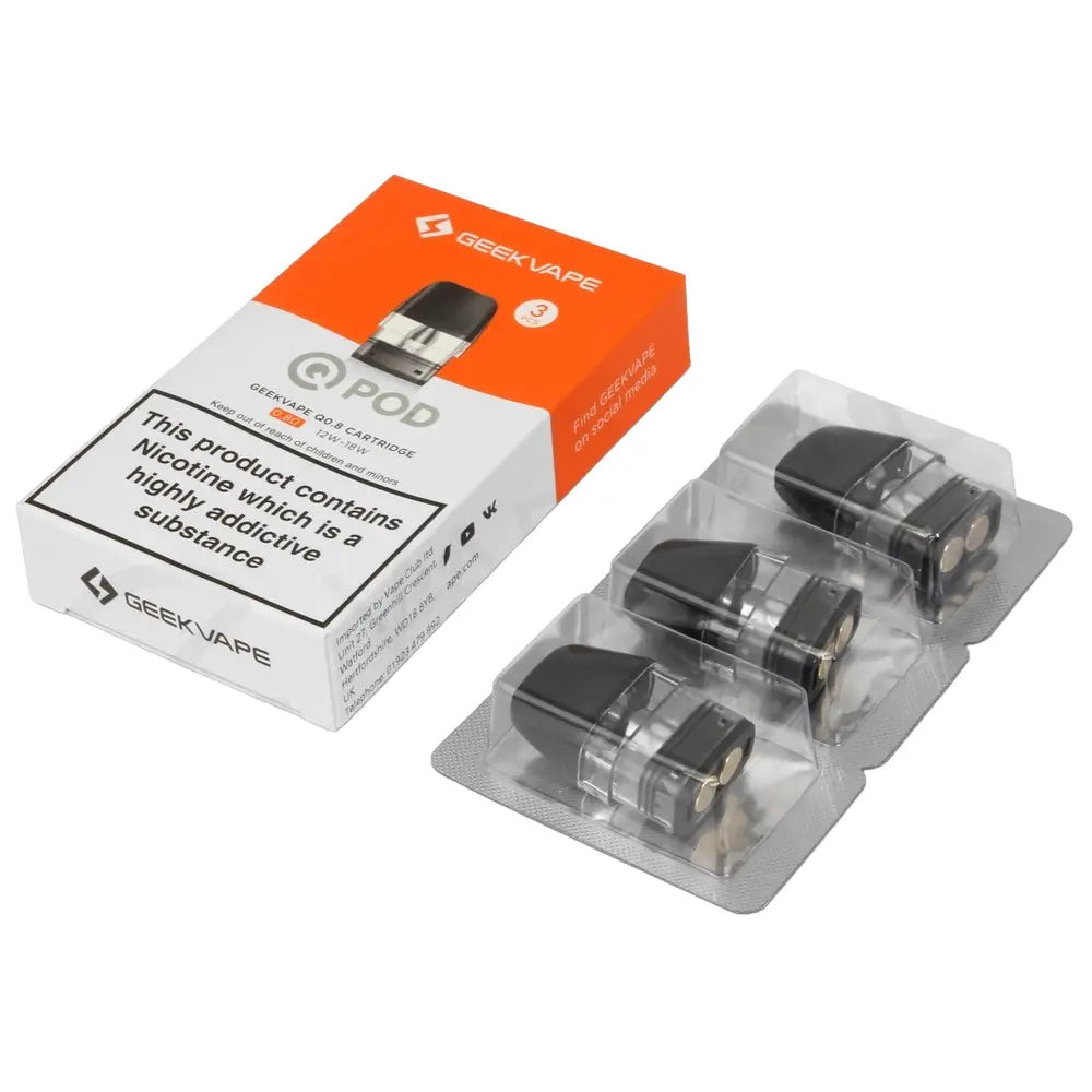 Geek Vape - Q Pods 1.2ohm - 2ml - Pack of 3