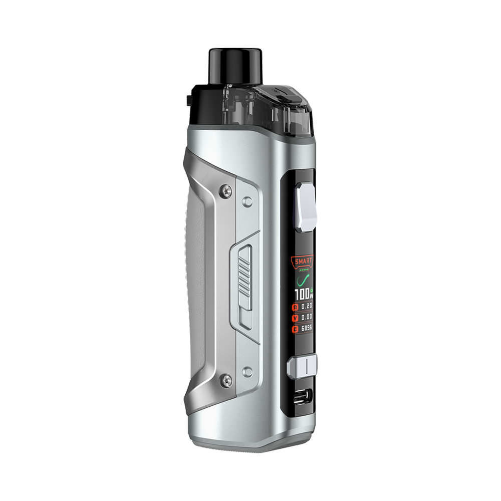 Geek Vape B60 Aegis Boost 2 Pod Vape Kit - Silver Geek Vape B60 Aegis Boost 2 Pod Vape Kit - Silver