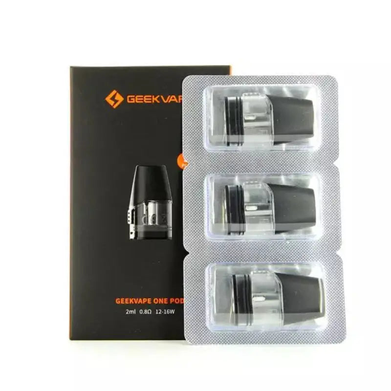 GeekVape - Aegis One / FC Replacement Pods - 2ml 0.8ohm - Pack of 3