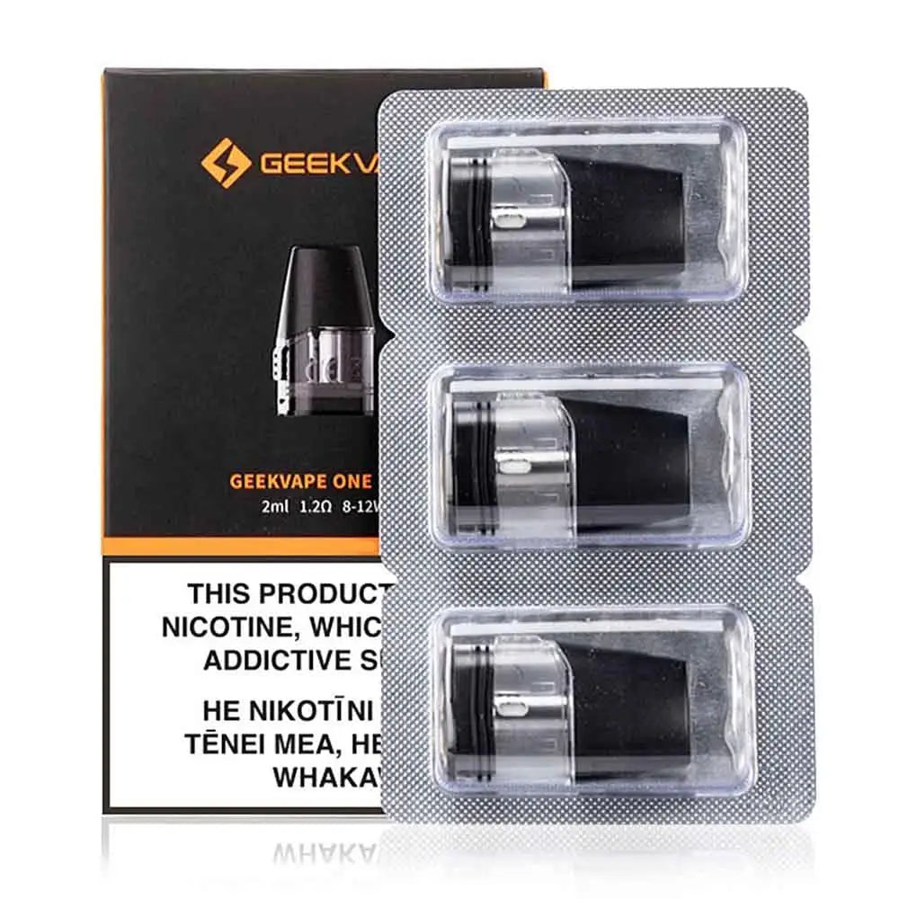 GeekVape - Aegis One / FC Replacement Pods - 2ml 1.2ohm - Pack of 3