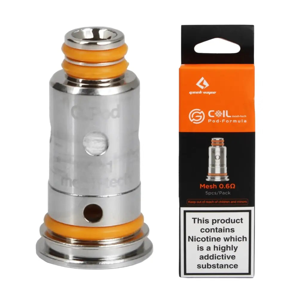 Geekvape G Series 0.6Ω Mesh Replacement Coils – Pack of 5